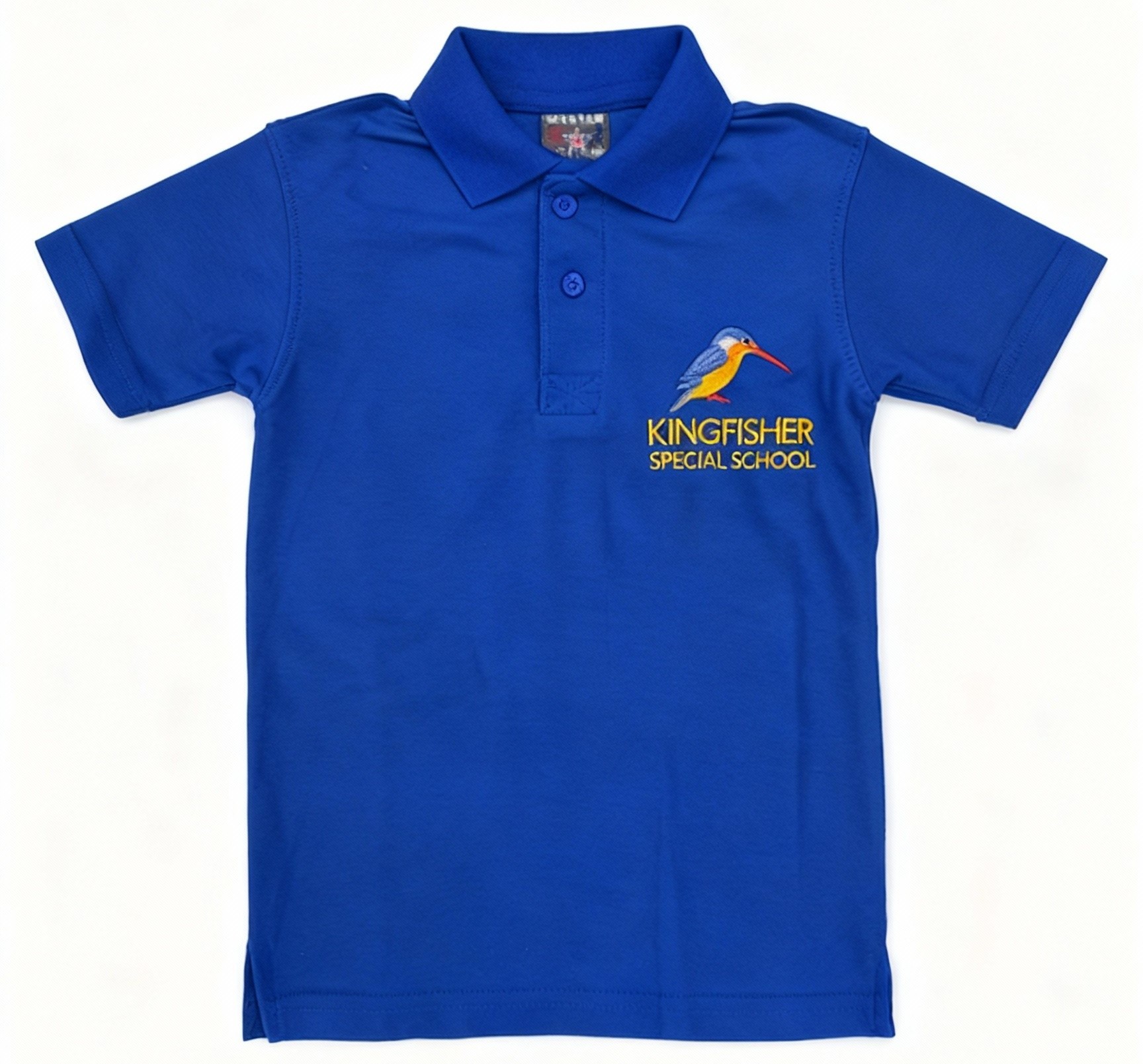 Kingfisher Polo Shirt with Logo