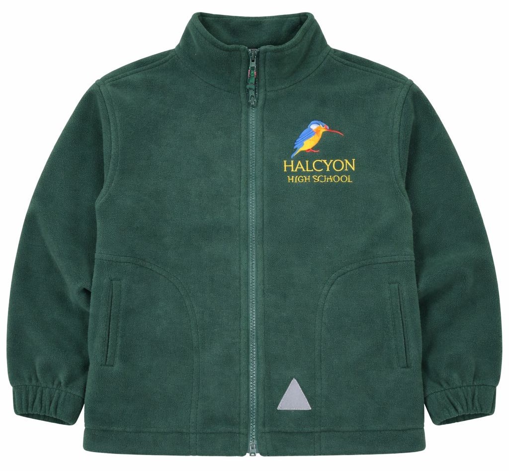 Halcyon Way School Fleece with Logo